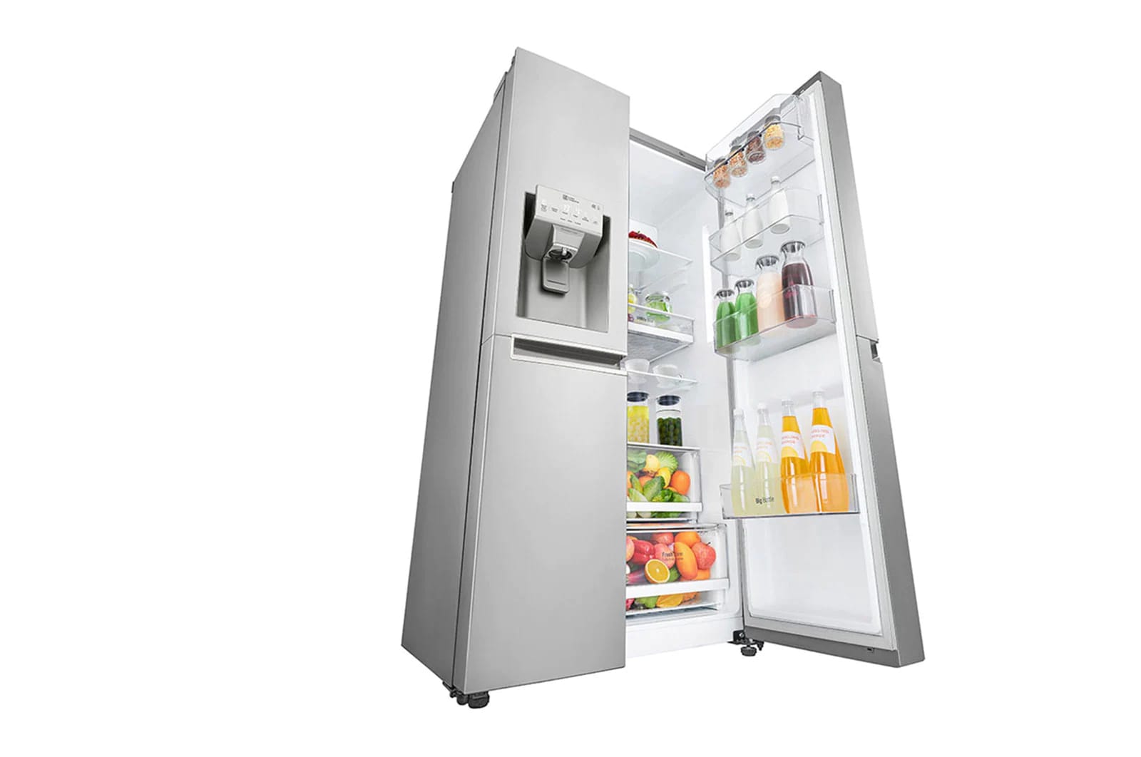 LG GC - J337CSAL 220 volt Side by Side Door in Door 874 liter Stainless Steel Refrigerator 220v 240 volts 50 hz - 220 - Electronics