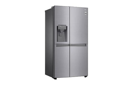 LG GCL247SL 220v Refrigerator Stainless Steel 24 Cu Ft Side by Side With Ice and Water Refrigerator for 220 Volts 240 volt 50Hz - 220 - Electronics