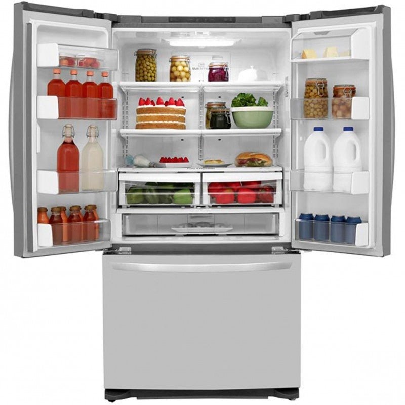 LG GMB714 220 volts French Door Refrigerator Stainless steel 220v 240 Volt 50 Hz - 220 - Electronics