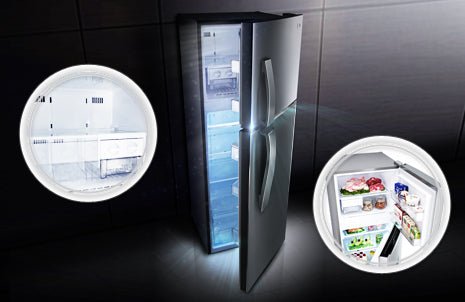 LG GNB - 732W Top Mount White Refrigerator for 220 240 Volts and 50/60hz - 220 - Electronics
