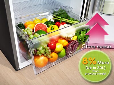 LG GNB - 732W Top Mount White Refrigerator for 220 240 Volts and 50/60hz - 220 - Electronics