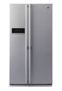 LG GR-B208BLQ 220-240 Volt Side by Side Refrigerator
