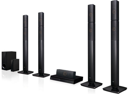 LG LHB655 Region Free 3D Blu - ray DVD Home Theater System 5.1 Channel 110 220v 240 Volts 50 60 Hz - 220 - Electronics