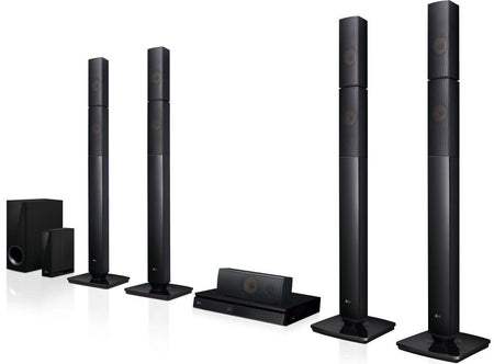 LG LHB655 Region Free 3D Blu - ray DVD Home Theater System 5.1 Channel 110 220v 240 Volts 50 60 Hz - 220 - Electronics