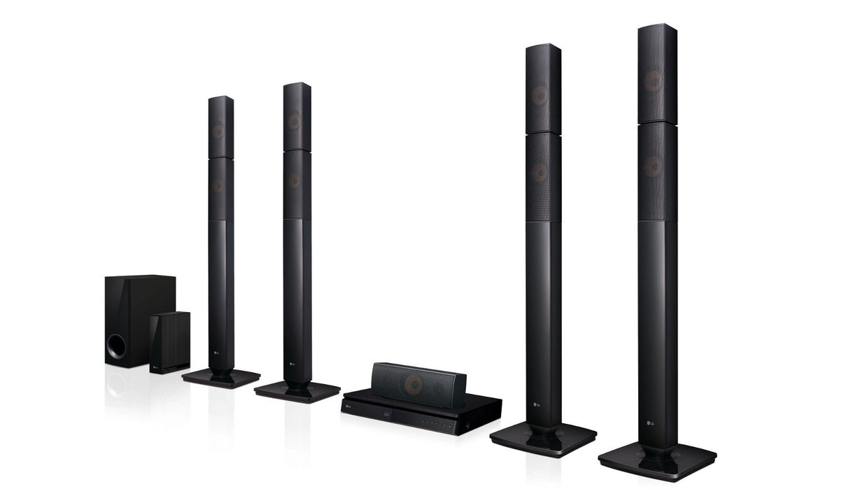 LG LHB655 Region Free 3D Blu - ray DVD Home Theater System 5.1 Channel 110 220v 240 Volts 50 60 Hz - 220 - Electronics