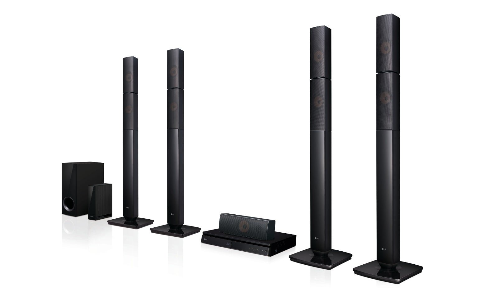 LG LHB655 Region Free 3D Blu - ray DVD Home Theater System 5.1 Channel 110 220v 240 Volts 50 60 Hz - 220 - Electronics