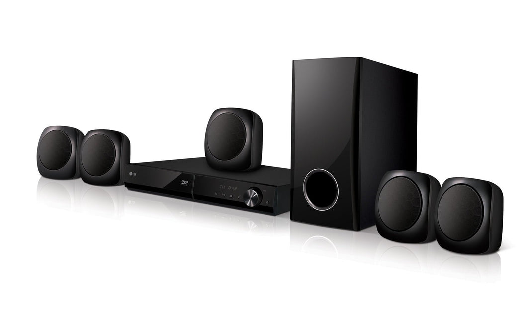LG LHD - 427 5.1 Channel DVD Home Theatre System for 110 - 240 Volts 50/60 hz - 220 - Electronics