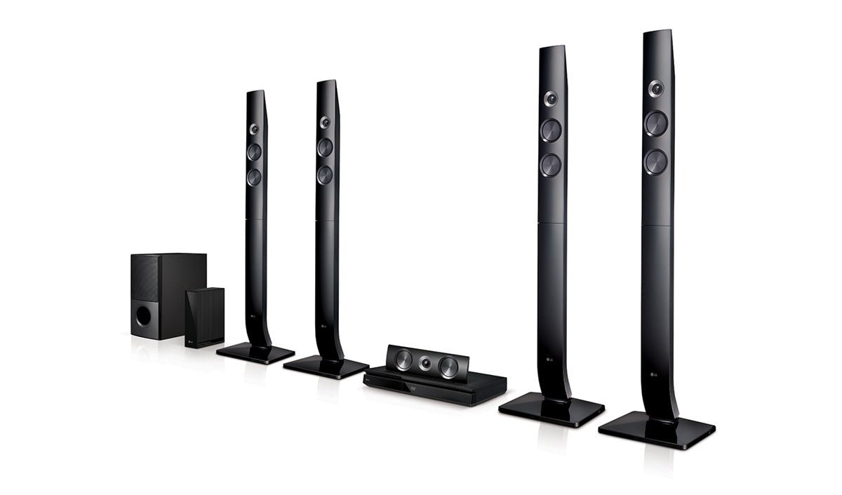 LG LHD756 Region - Free 1200 Watt Home Theater Combo for 110 - 240 Volts - 220 - Electronics