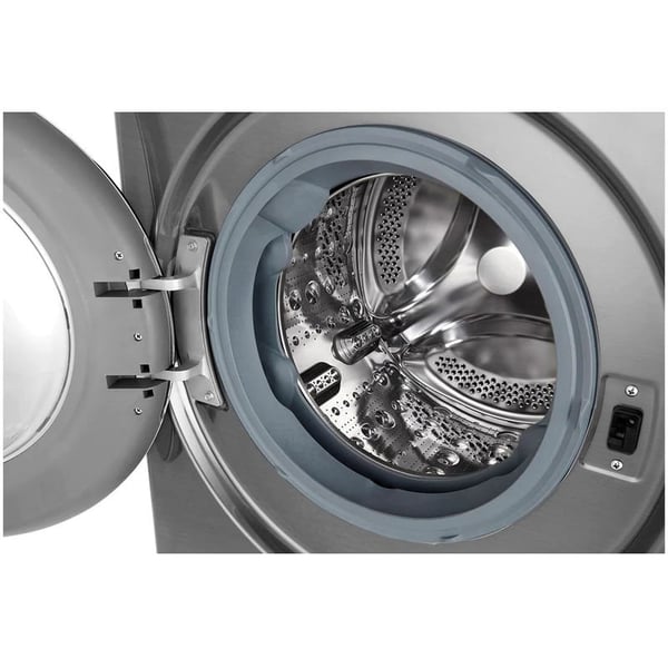 LG Washer Dryer Combo (2 in 1) 10 KG Capacity F4V5RGP2T Silver Platinum Color 220v 240 volts 50 hz - 220 - Electronics