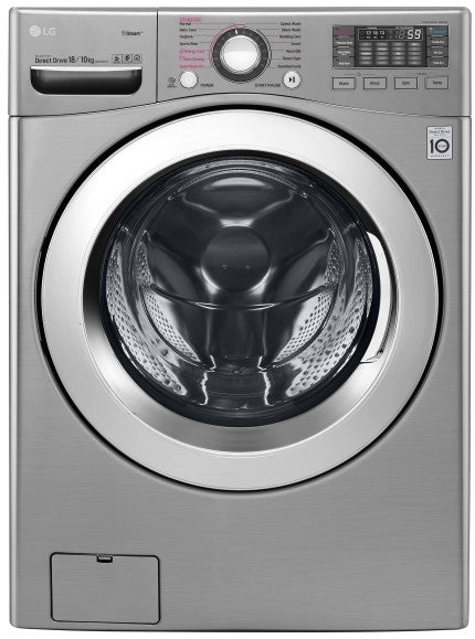 LG Washer/Dryer Combo F0K2CHK2T2 with 18/10kg Capacity for 220 V 240 Volts 50 hz - 220 - Electronics