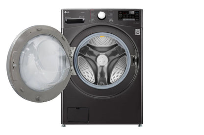 LG Washer/Dryer Combo FOL2CRV2T2E with 18/12 KG Capacity Silver Platinum Color 220 v 240 volts 50 hz - 220 - Electronics
