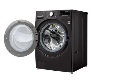 LG Washer/Dryer Combo FOL2CRV2T2E with 18/12 KG Capacity Silver Platinum Color 220 v 240 volts 50 hz - 220 - Electronics