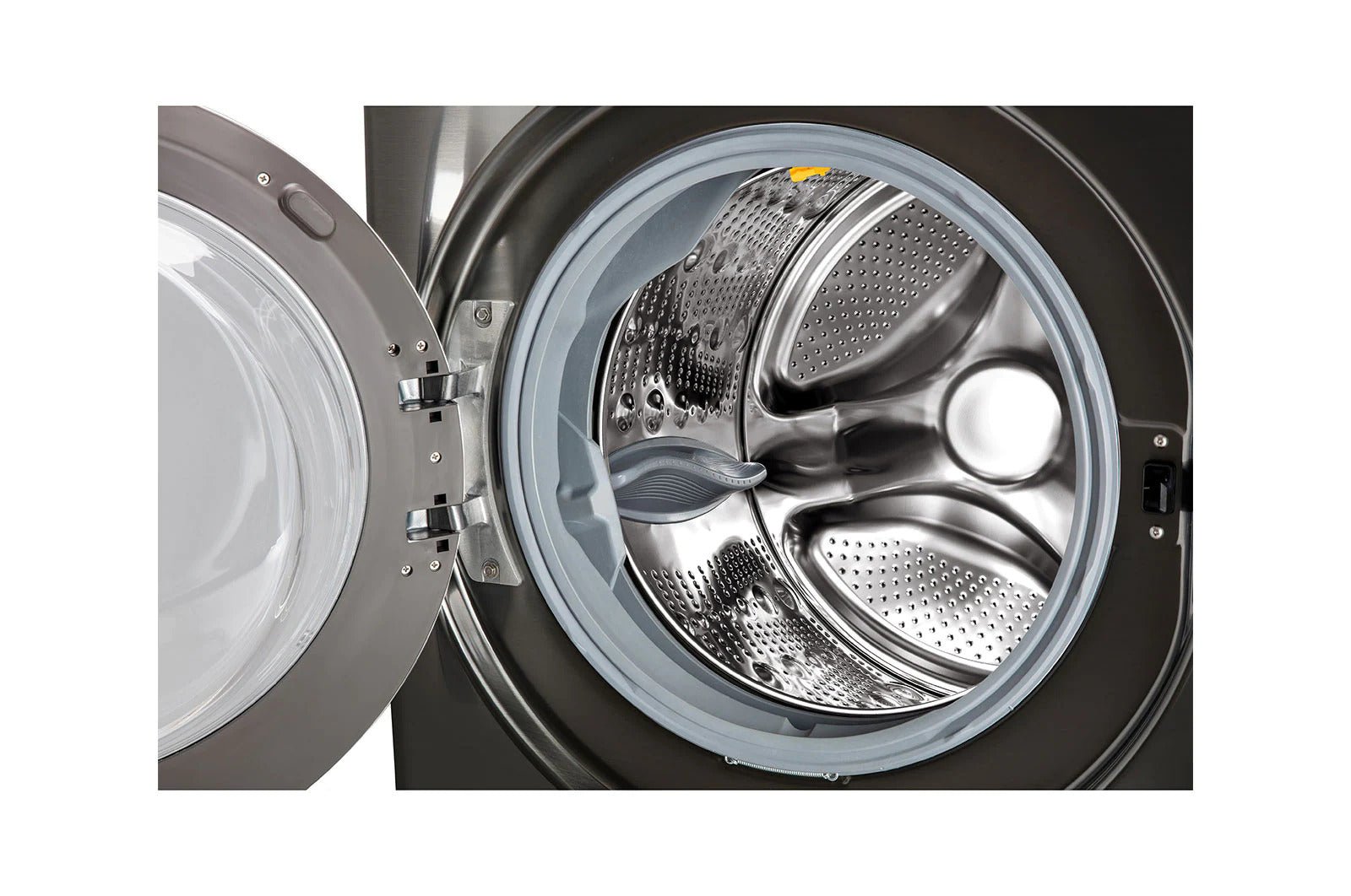 LG Washer/Dryer Combo FOL2CRV2T2E with 18/12 KG Capacity Silver Platinum Color 220 v 240 volts 50 hz - 220 - Electronics