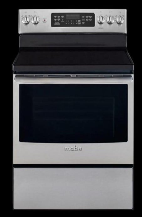 Mabe EML835 220 volts Electric Range 5 Burner 220 volts 50 hz Electric Range 220v 240 volt MABE EML835NXF0A - 220 - Electronics