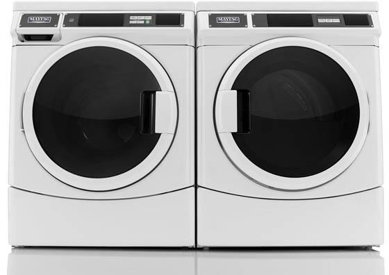 Maytag Commercial 220 volt Front Load Washer & Electric Dryer Set MHN33PNCGW & MDE28PN 220v 240 volts 50 Hz - 220 - Electronics