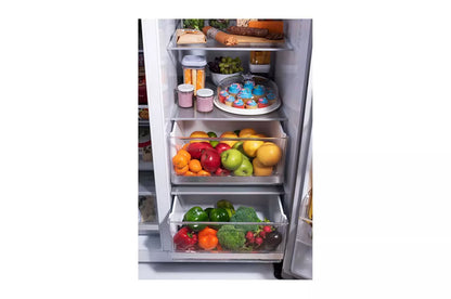 LG 220 Volts 50 Hz Refrigerator Side-by-Side with InstaView Door-in-Door and Craft Ice LRSVS2706S220v