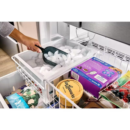 Whirlpool 220 Volts 50 Hz Refrigerator French Door with Elevated Deli Drawer and Adjustable Storage WRFF3036S220v