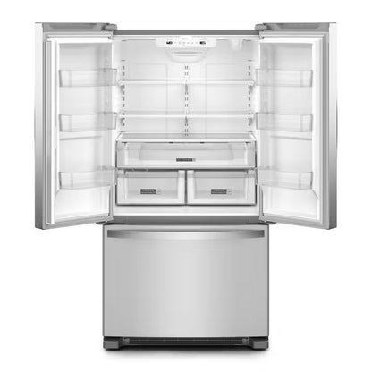 Whirlpool 220 Volts 50 Hz Refrigerator French Door with Elevated Deli Drawer and Adjustable Storage WRFF3036S220v