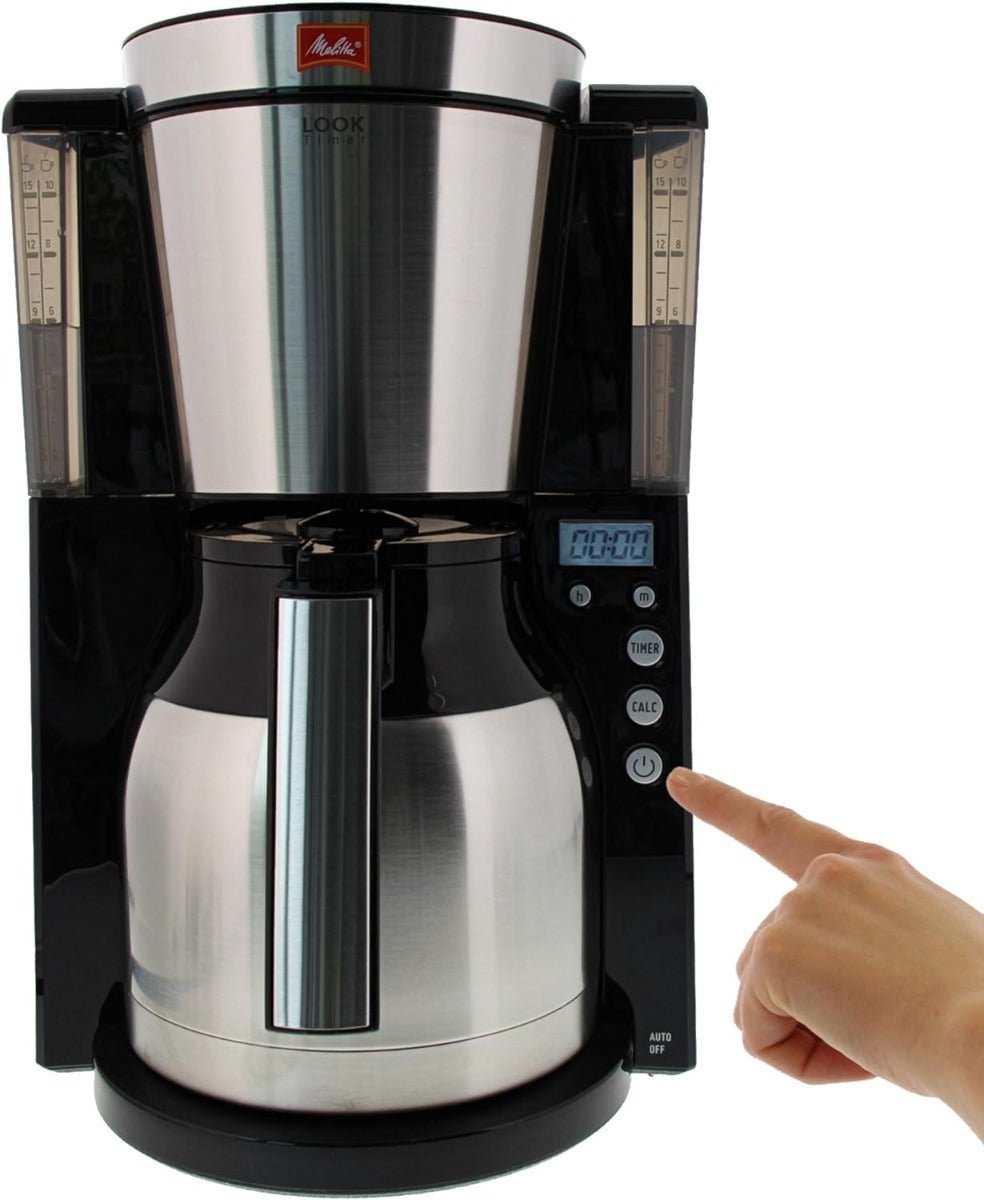 Melitta 220 volts coffee maker with 15 cup Insulated Thermal Carafe Jug 220v 50 hz - 220 - Electronics