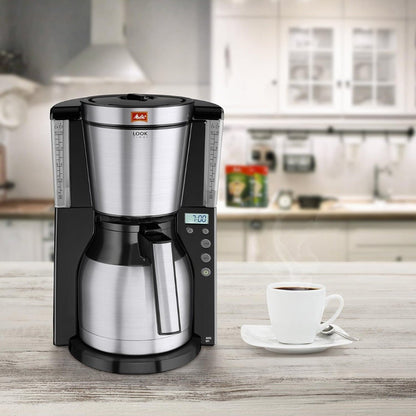 Melitta 220 volts coffee maker with 15 cup Insulated Thermal Carafe Jug 220v 50 hz - 220 - Electronics