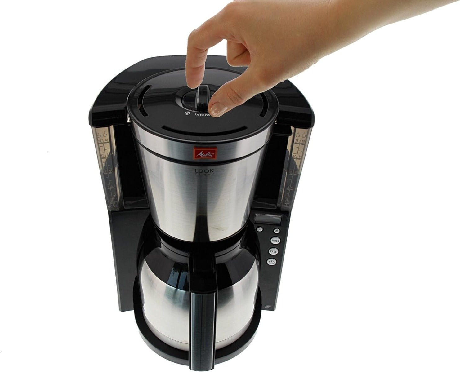 Melitta 220 volts coffee maker with 15 cup Insulated Thermal Carafe Jug 220v 50 hz - 220 - Electronics