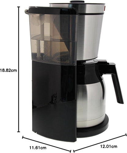 Melitta 220 volts coffee maker with 15 cup Insulated Thermal Carafe Jug 220v 50 hz - 220 - Electronics