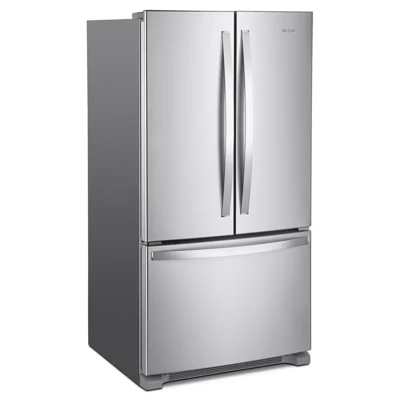 Whirlpool 220 Volts 50 Hz Refrigerator French Door with Elevated Deli Drawer and Adjustable Storage WRFF3036S220v