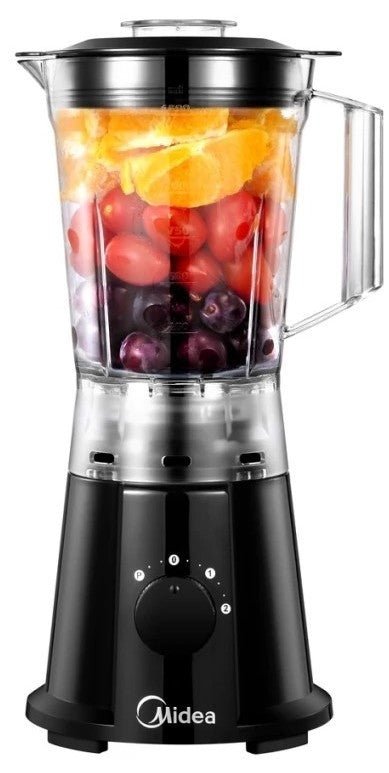 Midea MBL35BK 1.25 Liter Blender 220 - 240 Volts 50/60 Hz - 220 - Electronics