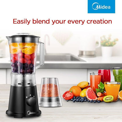 Midea MBL35BK 1.25 Liter Blender 220 - 240 Volts 50/60 Hz - 220 - Electronics