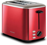Morphy Richards 220 volts toaster 2 slice Red 222066 220v 240 volt 222066 - 220v - 220 - Electronics