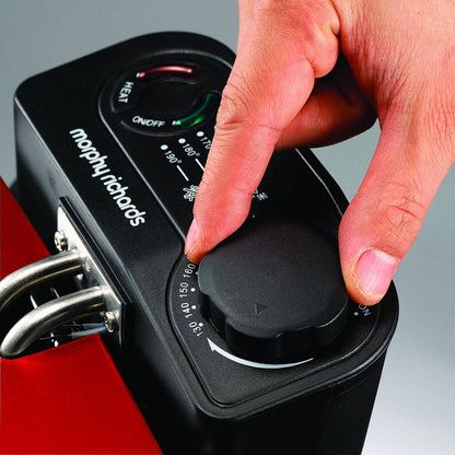 Morphy Richards Accents Deep Fryer 220 240 volts, Red - (45083 - 00) - 220v volt electronics