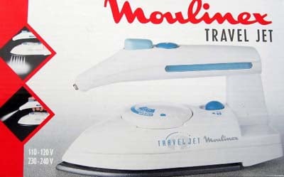 Moulinex AW1 Dual Voltage Travel Iron 110 220 240 volts - 220v volt electronics