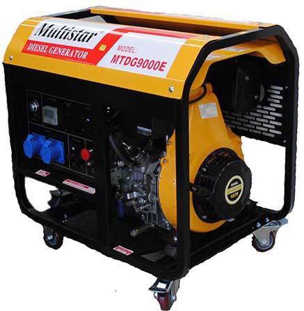 Multistar Generator Multistar MTDG9000E Diesel Generator 220/240 Volts 50 Hz