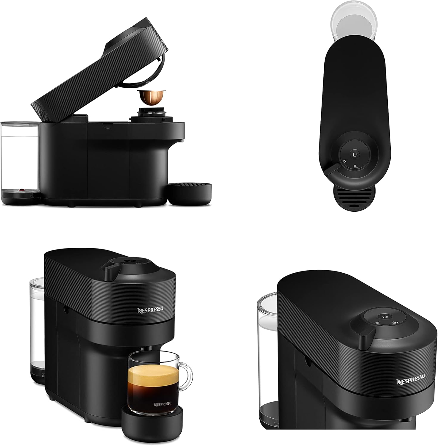 Nespresso Vertuo 220 volt coffee maker package 220v 240 volts nespresso package with milk frother 20 pods mugs and spoons - 220 - Electronics