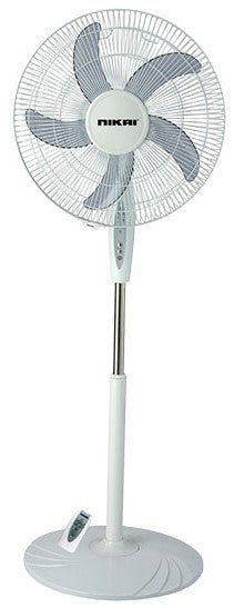 Nikai NPF1634RT Stand Fan with Remote 220 - 240 Volts 50/60 Hz - 220 - Electronics