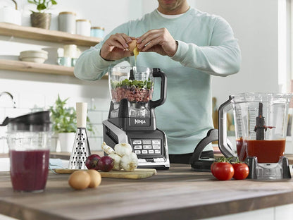 Ninja 220 volts Blender + Food Processor + Personal Blender (3 in 1) 220v 240 volts 50 hz - 220 - Electronics