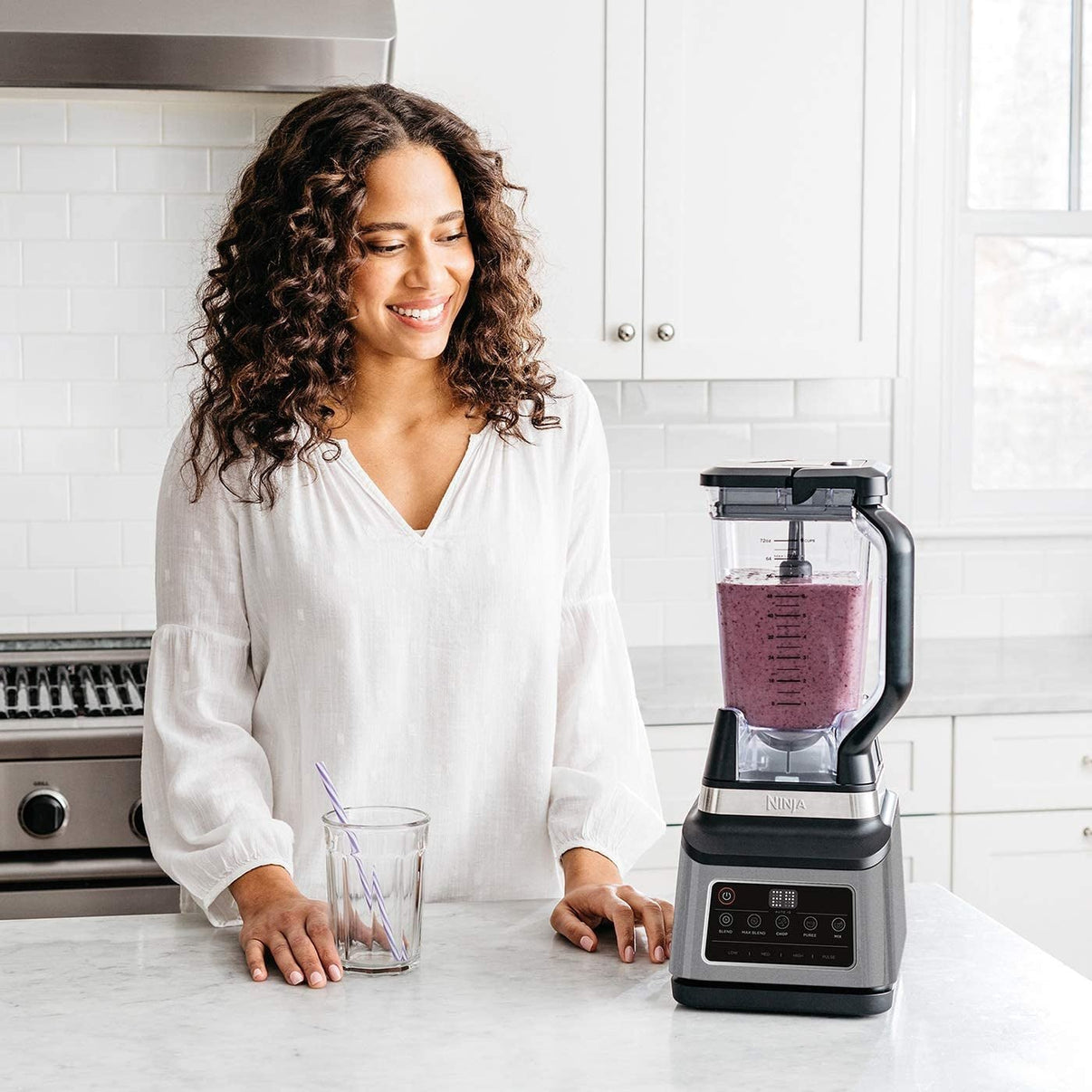Ninja 220 volts Blender + Food Processor + Personal Blender (3 in 1) 220v 240 volts 50 hz BN800 - 220 - Electronics