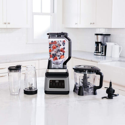 Ninja 220 volts Blender + Food Processor + Personal Blender (3 in 1) 220v 240 volts 50 hz BN800 - 220 - Electronics