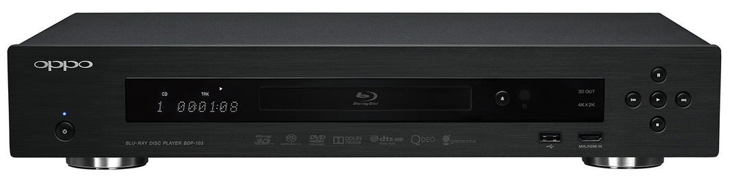 Oppo BDP-103 Region Free Blu-ray Player