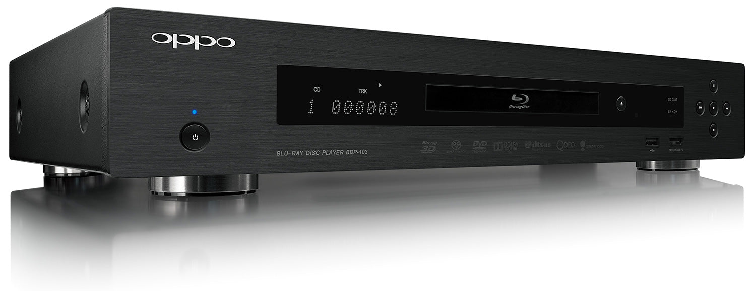 Oppo BDP - 103 Region Free Blu - ray Player Multi Region BDP103 - 220v volt electronics