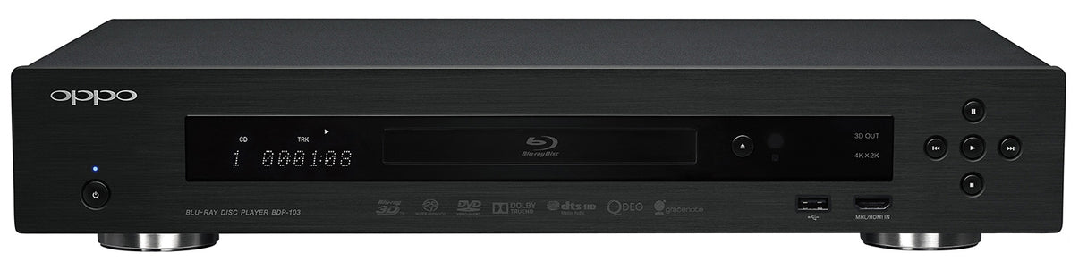 Oppo BDP-103 Region Free Blu-ray Player