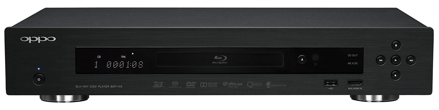 Oppo BDP-103 Region Free Blu-ray Player