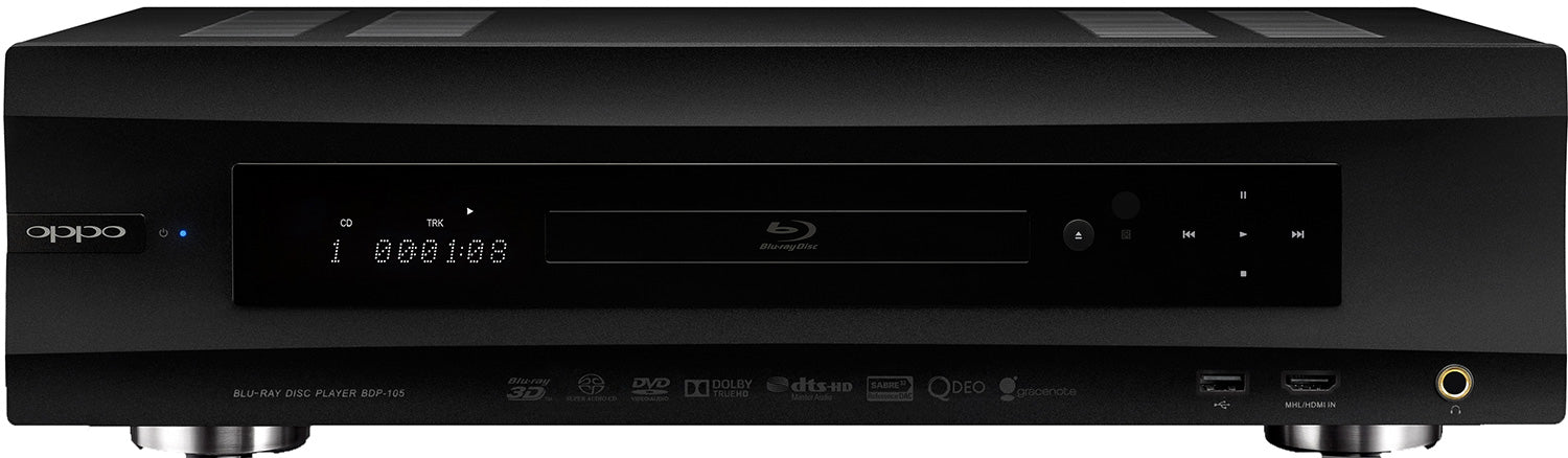 Oppo BDP-105 Region Free Blu-Ray Player