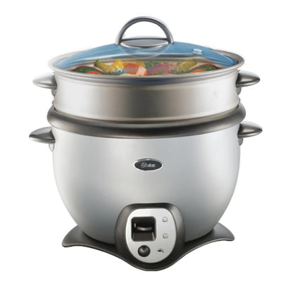 Oster 220 volts Rice Cooker 6029 Silver Finish 10 Cup Rice Cooker 220v 240 volts 50 hz - 220 - Electronics