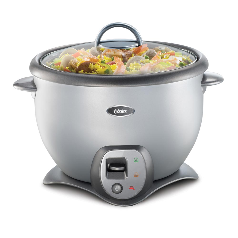 Oster 220 volts Rice Cooker 6029 Silver Finish 10 Cup Rice Cooker 220v 240 volts 50 hz - 220 - Electronics