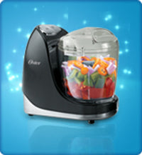 Oster 3320 3-Cup 220 Volt Mini Food Chopper