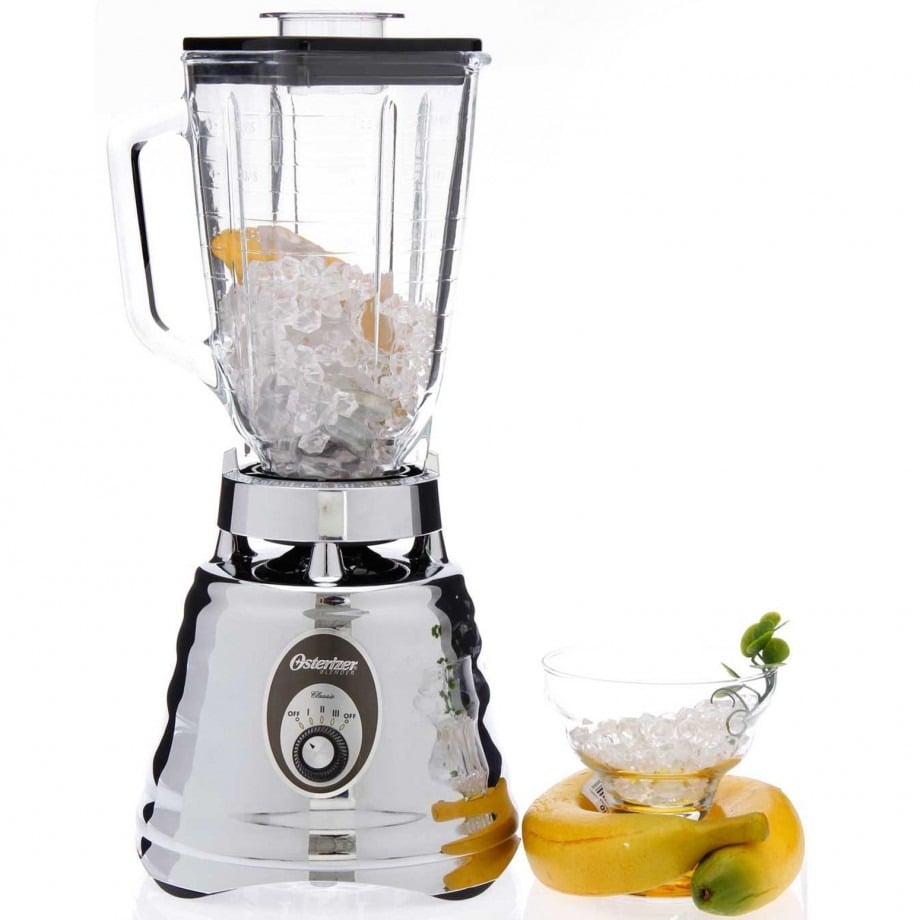 Oster 4655 Chrome 3 speed Blender 220 volts 50 hz 600 Watt Blender - 220 - Electronics