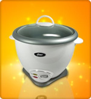 Oster 4728 220 Volt 7 - Cup Rice Cooker - 220v volt electronics