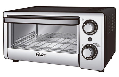 Oster TSSTTV10LTB 4 Slice Toaster Oven for 220/240 Volts - 220 - Electronics
