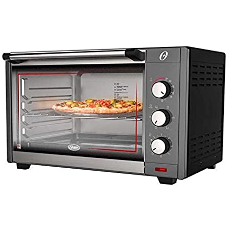 Oster TSSTTV7030 - 053 6 Slice Brushed Stainless Steel Toaster Oven 220 - 240 Volts - 220v volt electronics